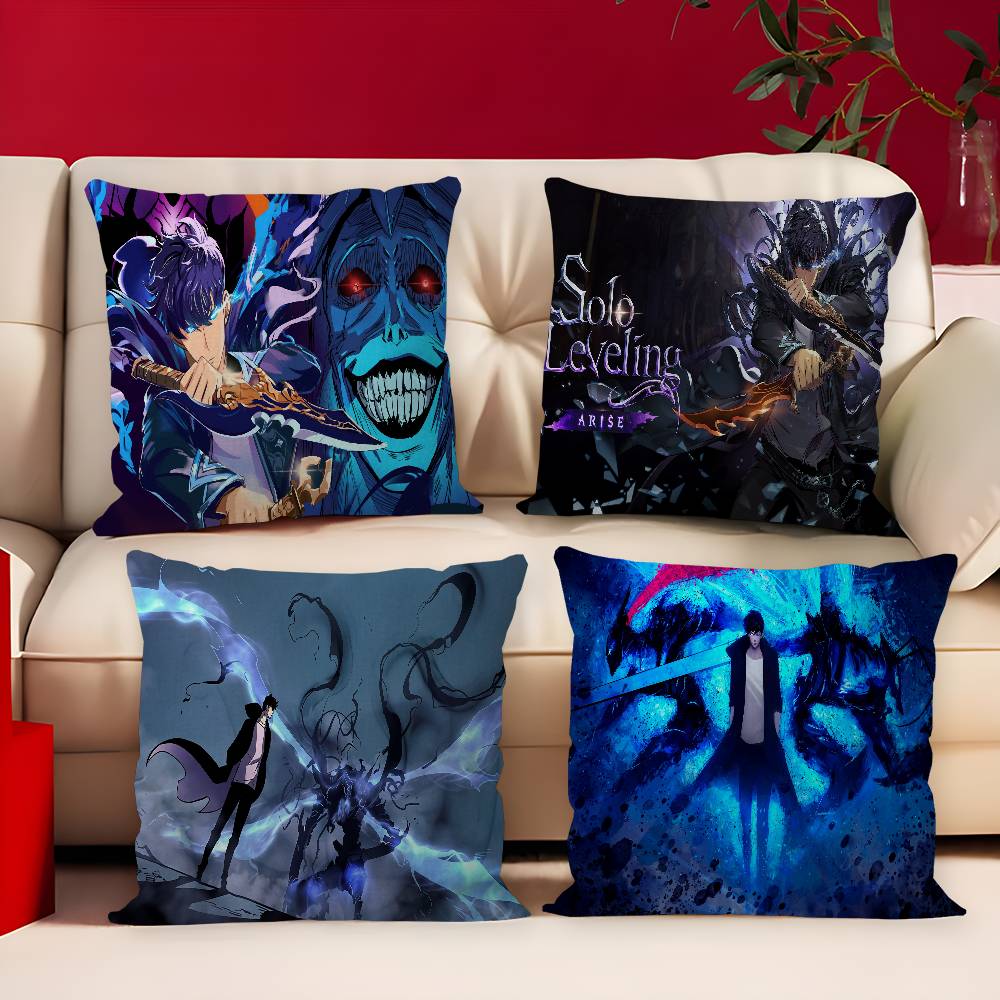 ปลอกหมอนลายอนิเมะโซโลเลเวลลิ่ง - Home Decor Solo บทวิจารณ์และราคา