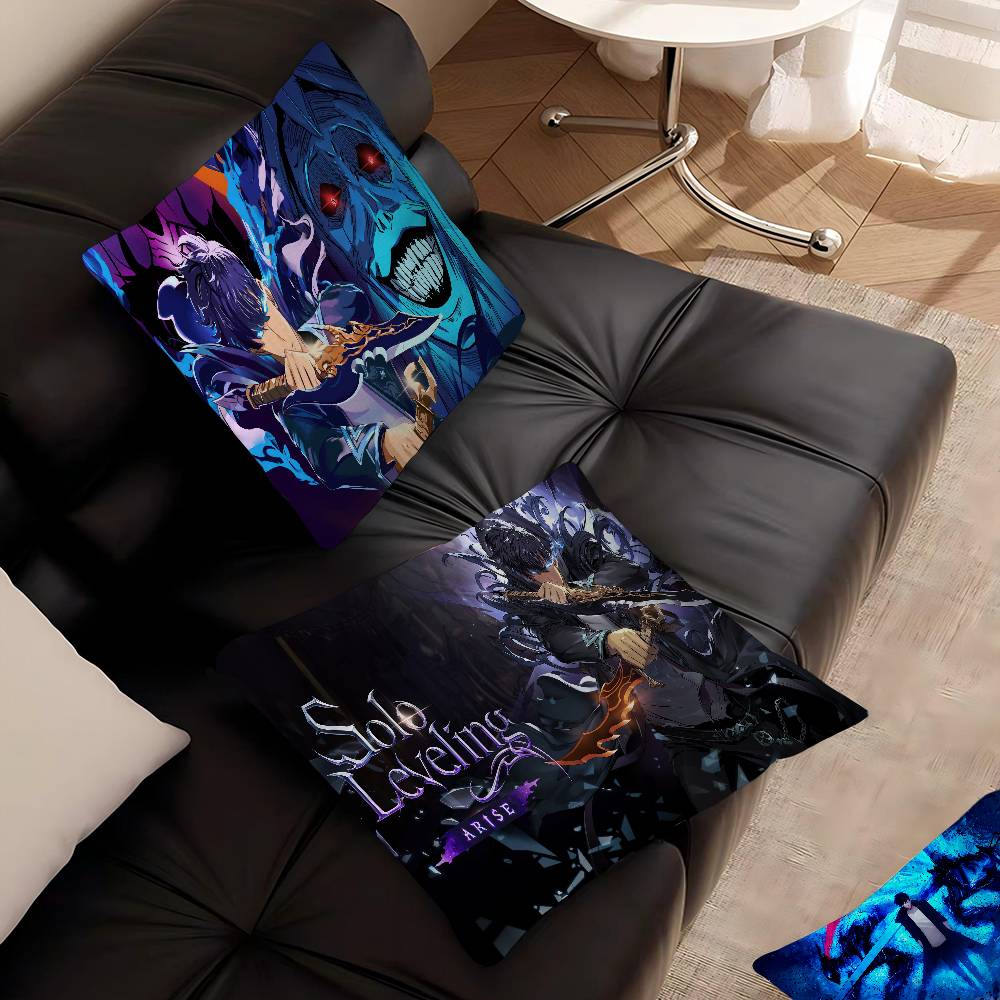 ปลอกหมอนลายอนิเมะโซโลเลเวลลิ่ง - Home Decor Solo บทวิจารณ์และราคา
