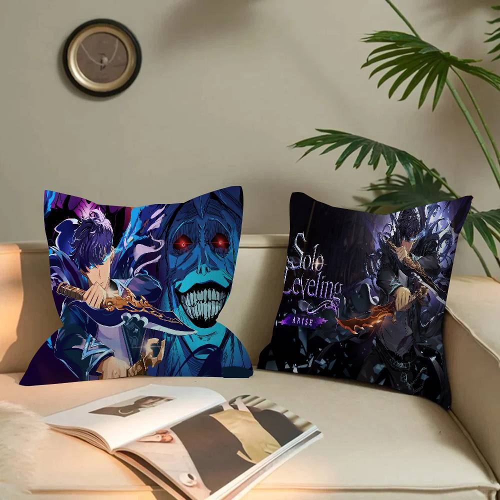 ปลอกหมอนลายอนิเมะโซโลเลเวลลิ่ง - Home Decor Solo บทวิจารณ์และราคา